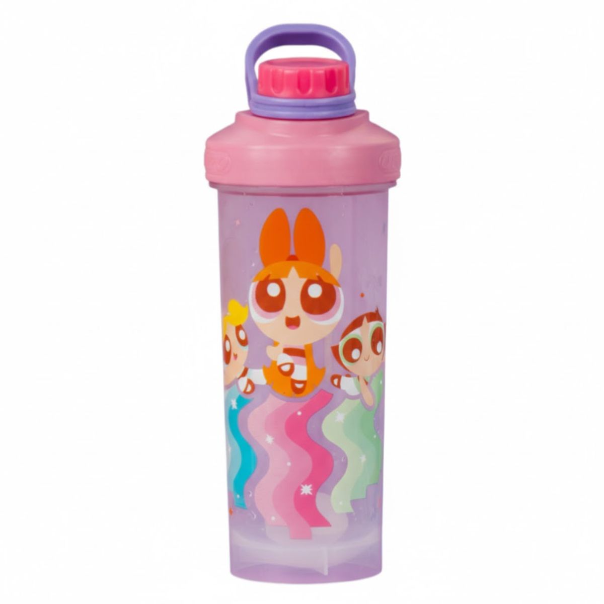 GENERICO - Botella Agua Niñas 750ml Con Asa Hermética Libre BPA