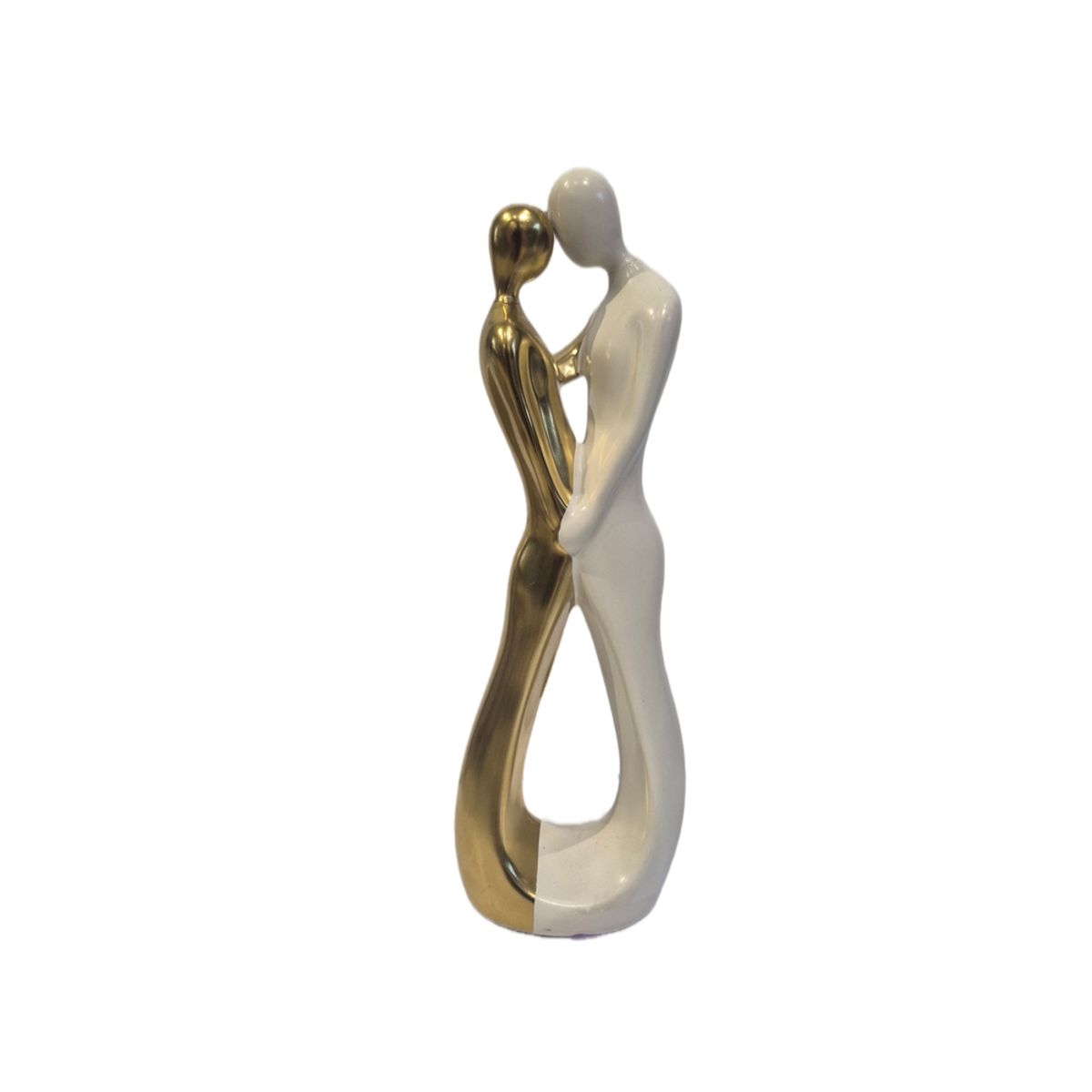 GENERICO - Escultura decorativa de pareja en unión - Adorno Romántico Regalo Ideal para San Valentín