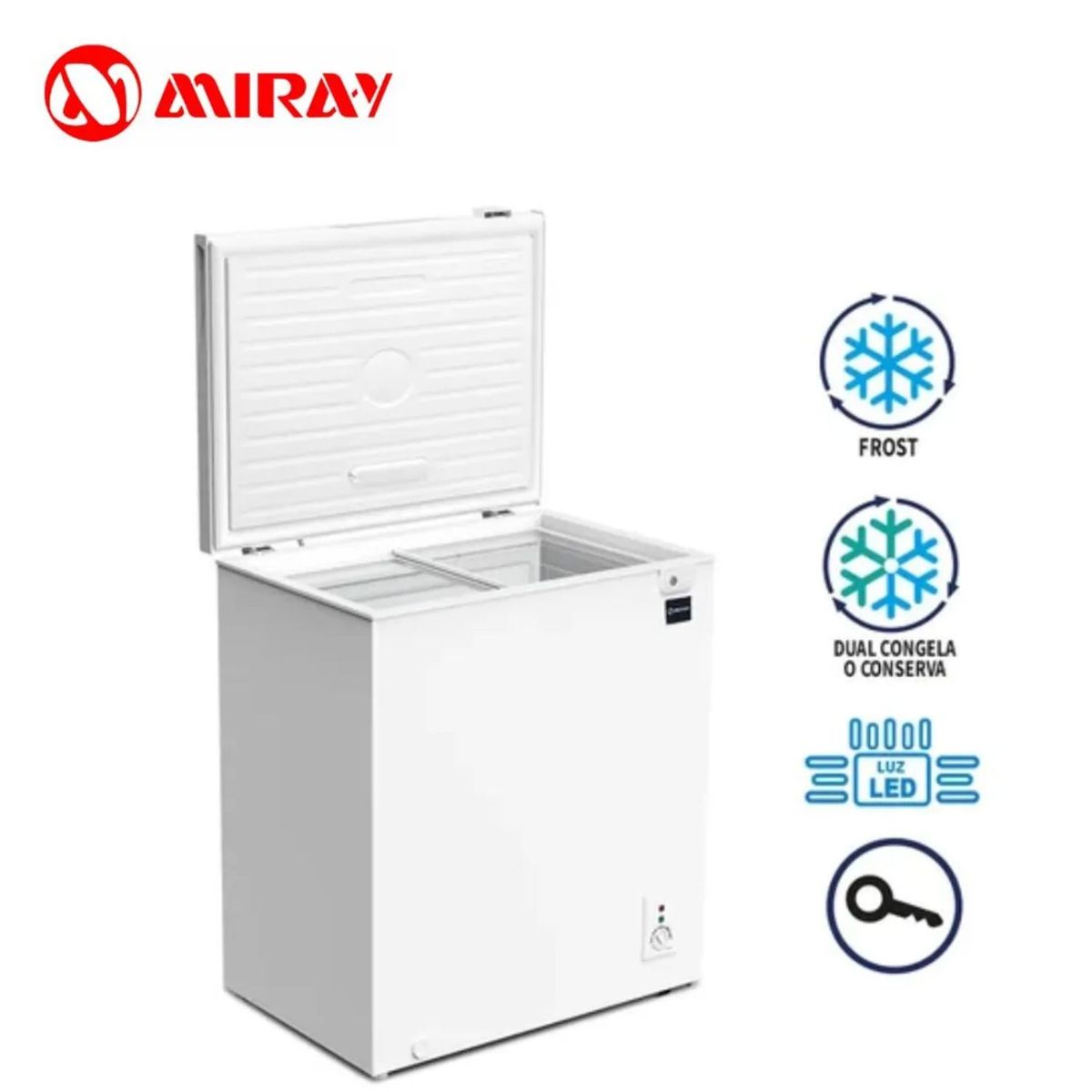 MIRAY - Congeladora Miray CM-143H 142 L