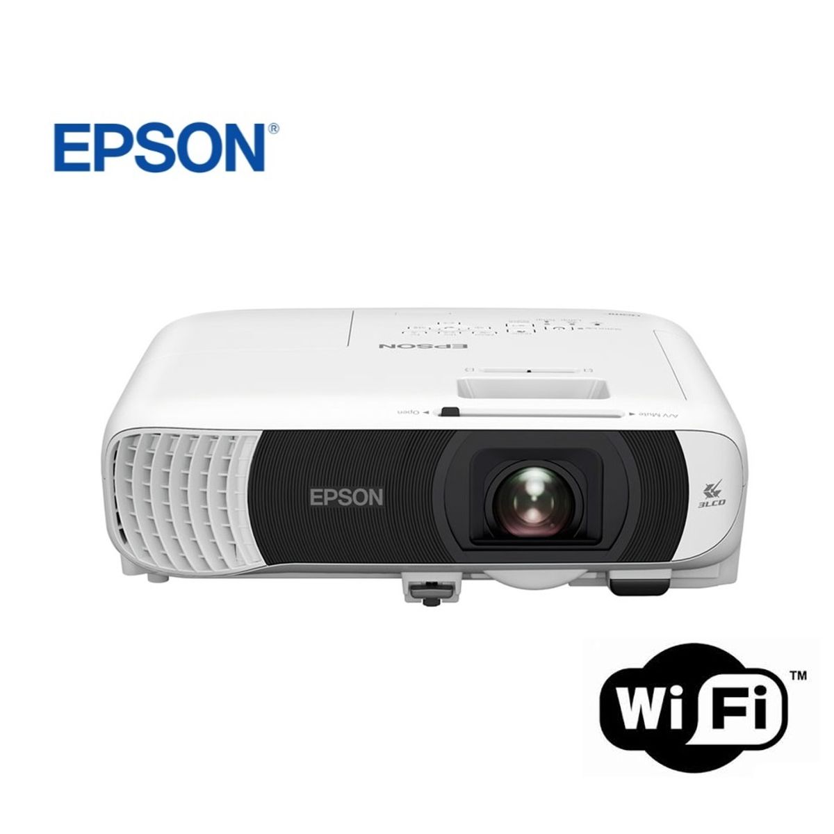 EPSON - Proyector Epson PowerLite FH54+, FHD, 4100 Lumenes, WiFi, Hdmi