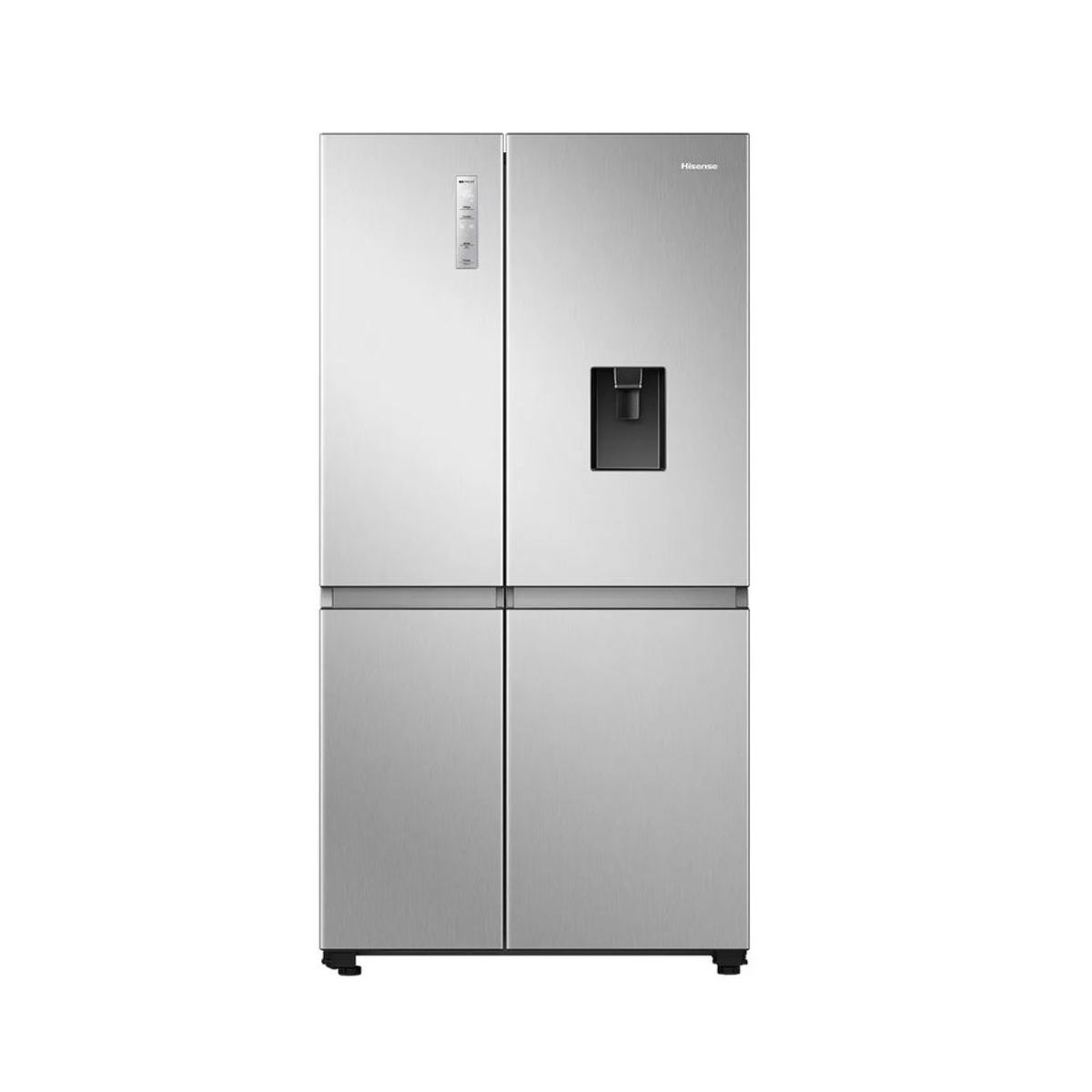 HISENSE - Refrigeradora Hisense 631LT Side By Side RS5P668NMCA Gris