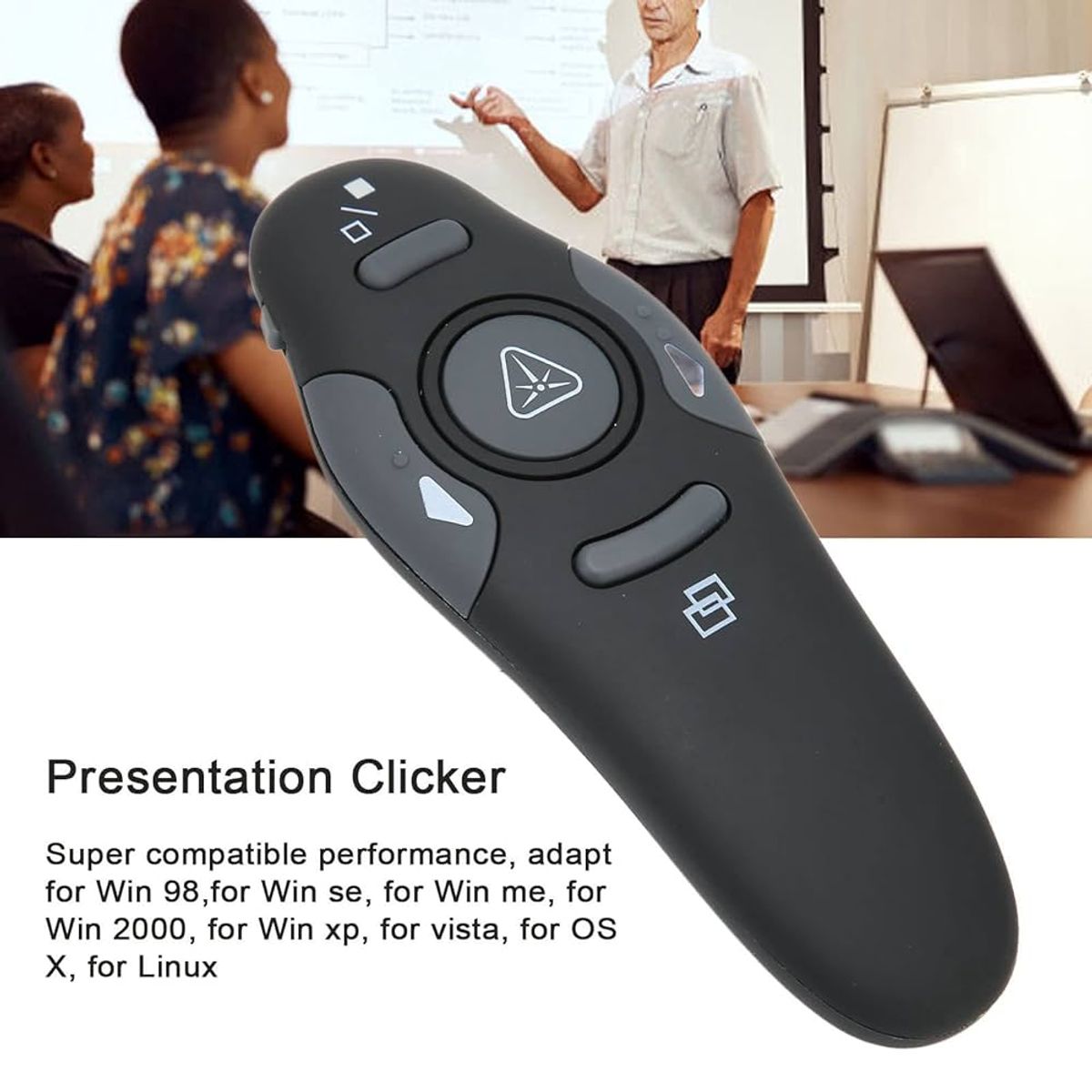 OEM - Clicker de Presentación Inalámbrico Dispositivo Manejar Diapositivas a Distancia