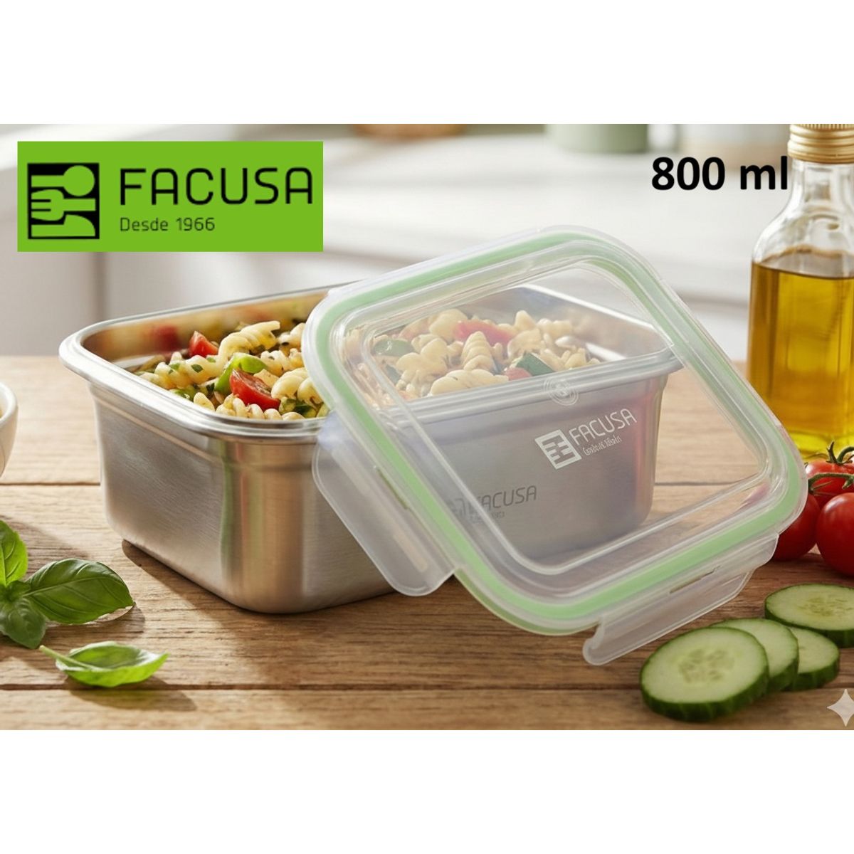 FACUSA - Taper Acero Inoxidable FACUSA  800 Ml