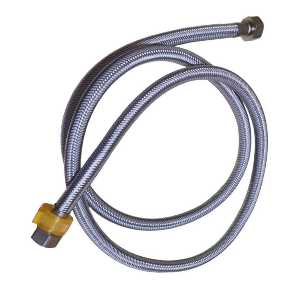 GENERICO - Tubo de Abasto Flexible en Acero Inoxidable (1/2”) – De 150 cm