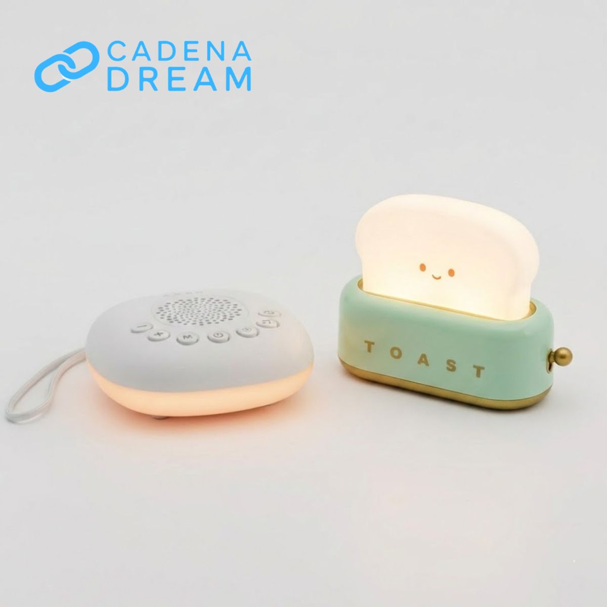 GENERICO - Maquina de Ruido Blanco para dormir y Lampara