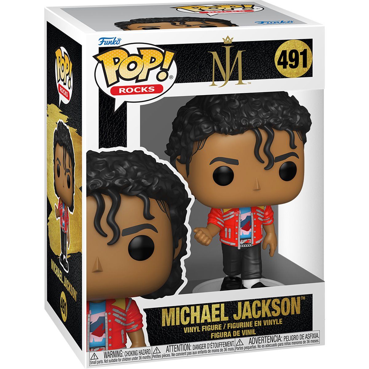 FUNKO - Funko Pop Michael Jackson Beat It 491 - Figura de vinilo original