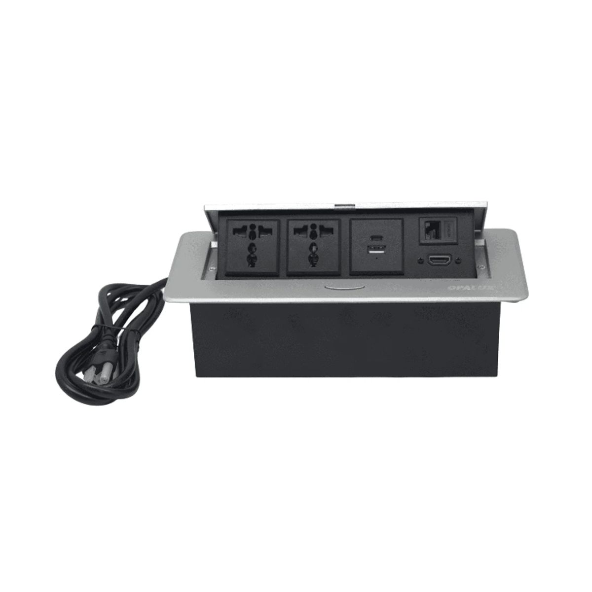 Tomacorriente Para Mueble o Escritorio OP-UTS4DG OPALUX, marca OPALUX - Foto 2