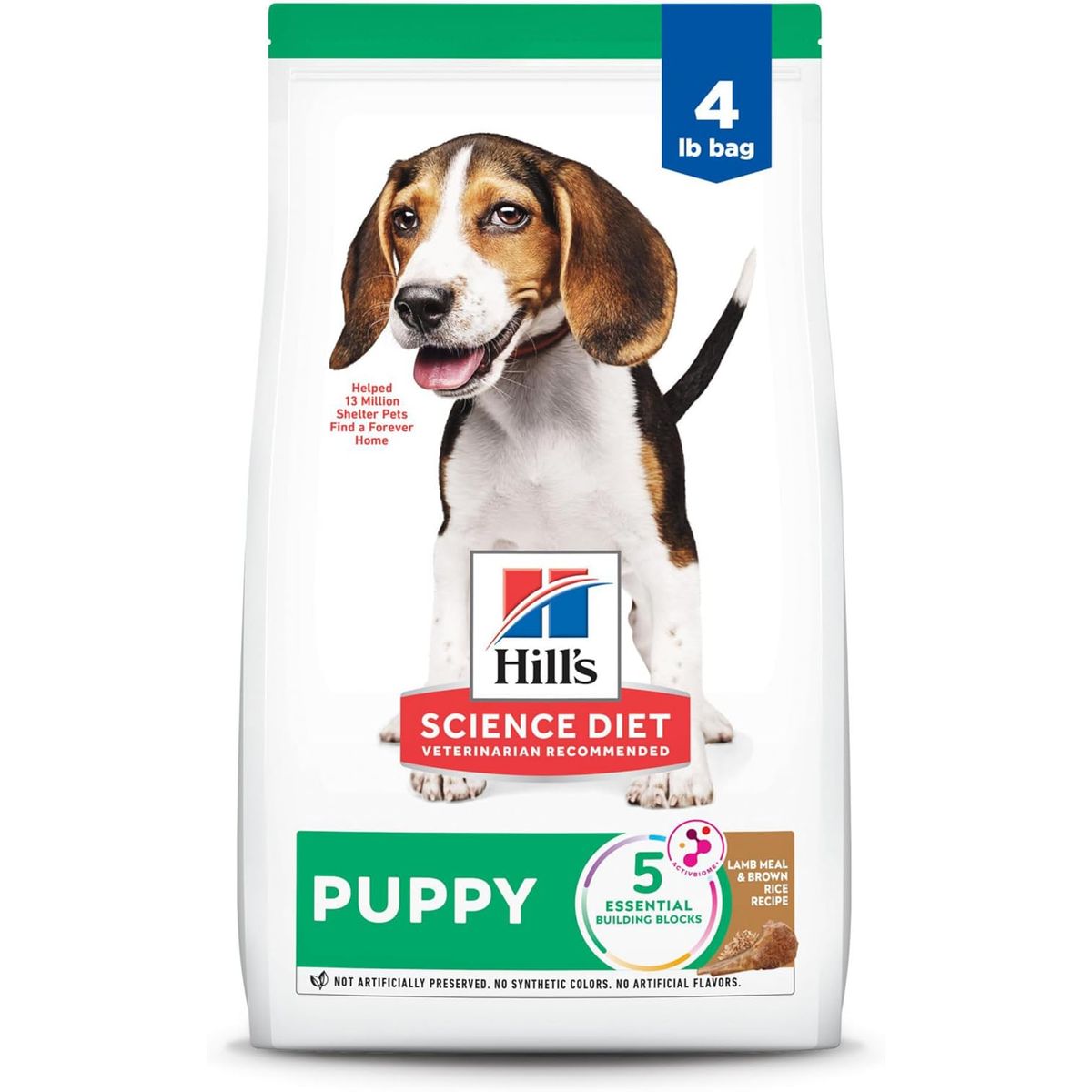 HILLS - Hills Puppy 4lb 181kg - Cordero Y Arroz Perros Cachorros Razas Medianas