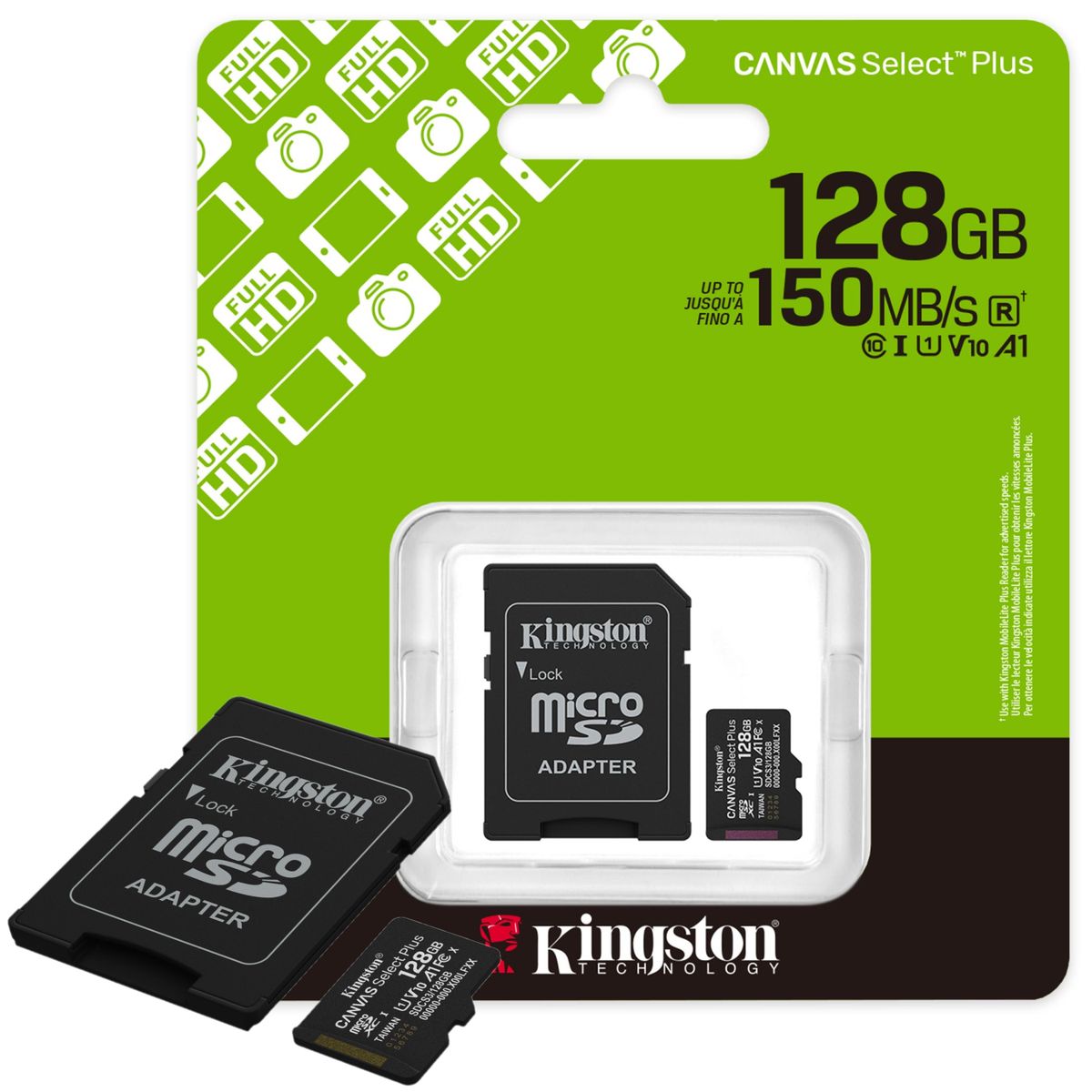 KINGSTON - Memoria Micro SD Kingston 128GB