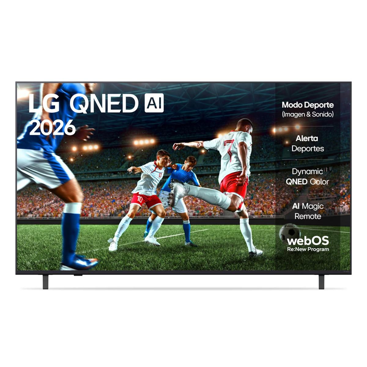 LG - TELEVISOR LG QNED 50” 4K UHD SMART TV CON AI 50QNED73ASA 2026