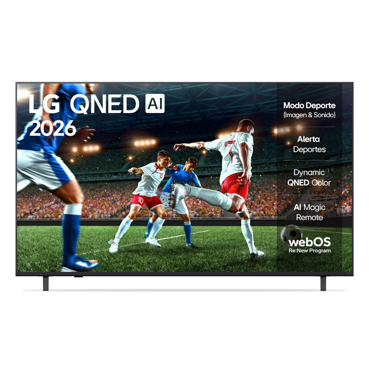 LG - TELEVISOR LG QNED 65” 4K UHD SMART TV CON AI 65QNED73ASA 2025