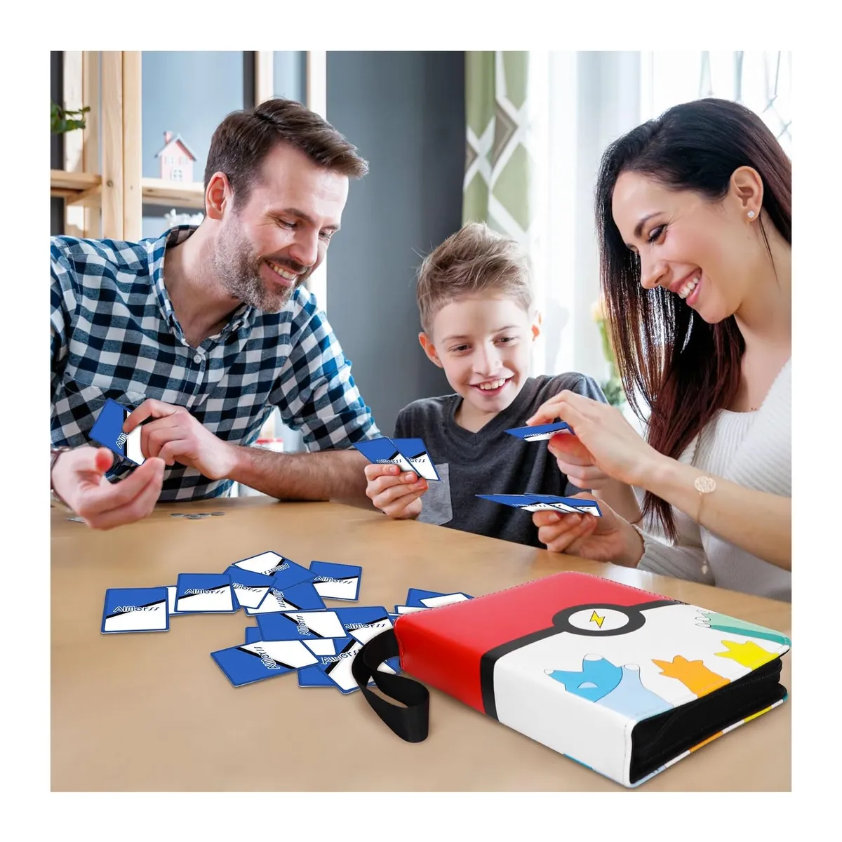 POKEMON - Tarjetero Folder Carpeta para Cartas Pokemon de 900 Cartas TGC Cards