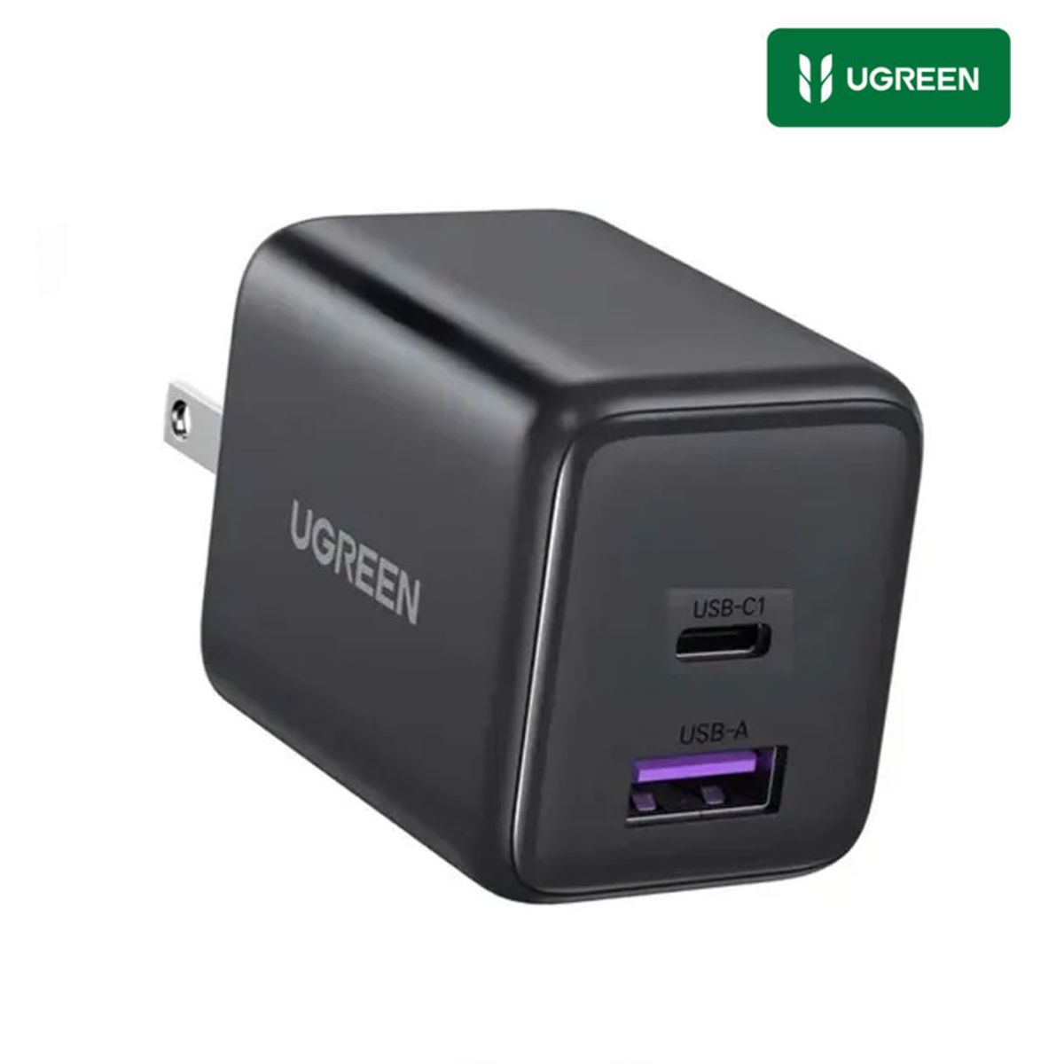 UGREEN - Cargador Ugreen 30w Usb-c+usb-a Gan Pd 3.0 iPhone 17, iPad. X516