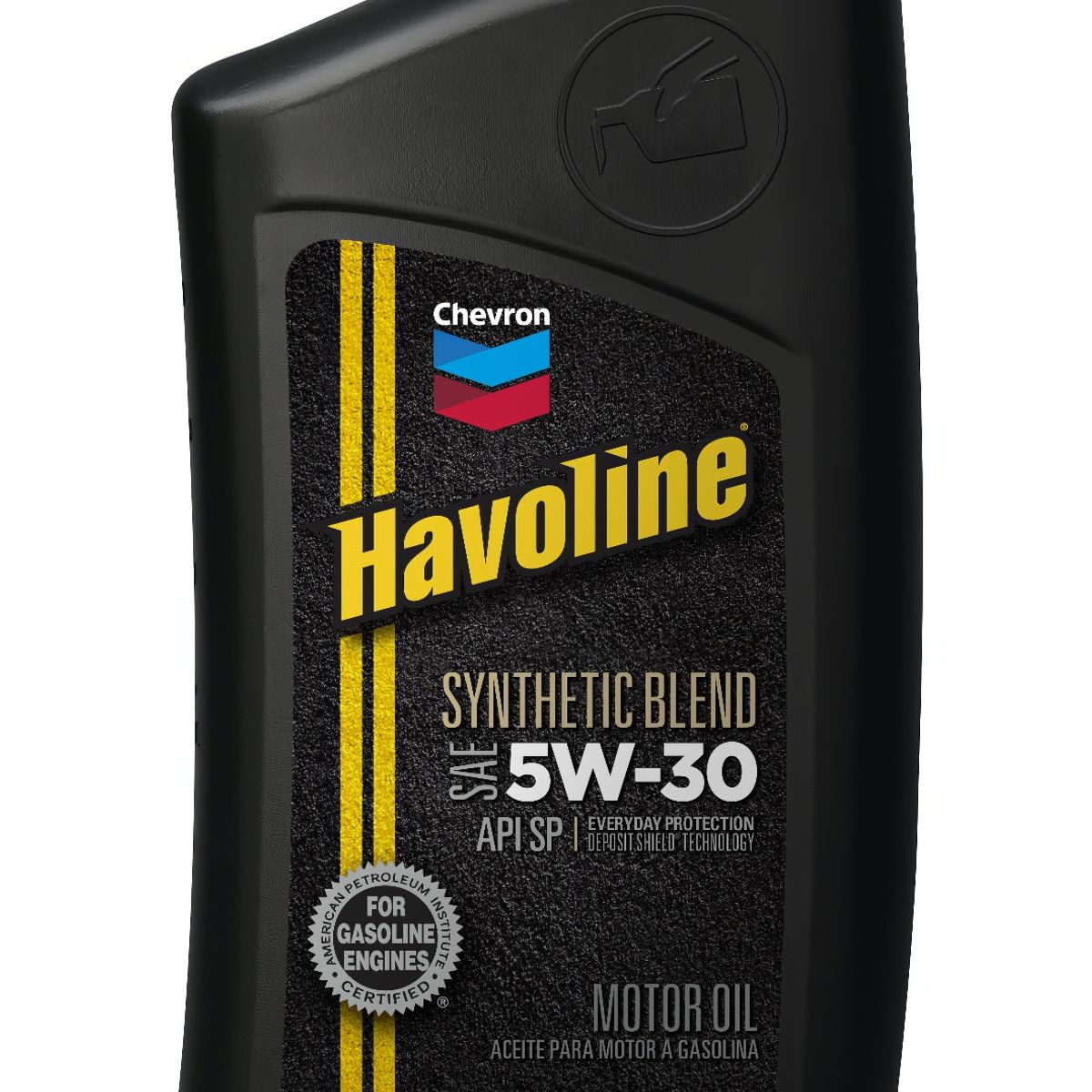 CHEVRON - Aceite de Motor Havoline Semi Sintetico 5-30W 1QT