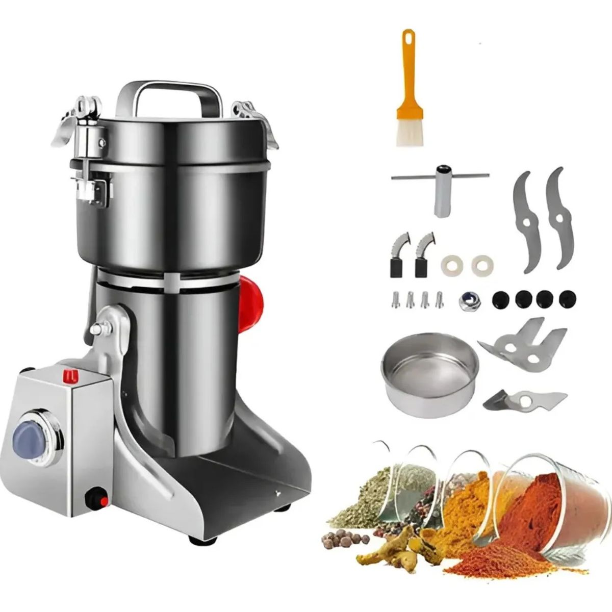U BUY - Molino Pulverizador Granos Semillas Especias Eléctrico