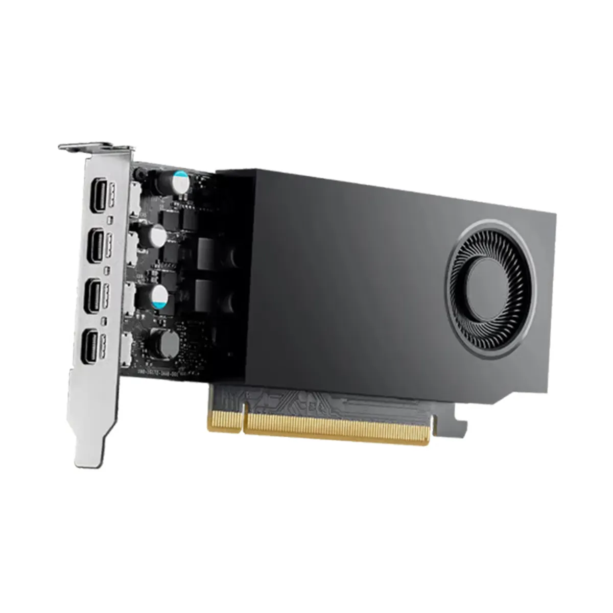 PNY - Tarjeta Gráfica Pny Quadro Rtx A1000 8Gb Gddr6 - Bajo Perfil, 4 Displayport, Ideal Para Di