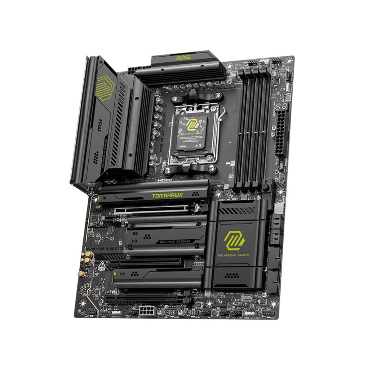 MSI - Motherboard Msi Mag X870E Tomahawk Wifi Atx - Chipset Amd X870E, Socket Am5, Conectividad
