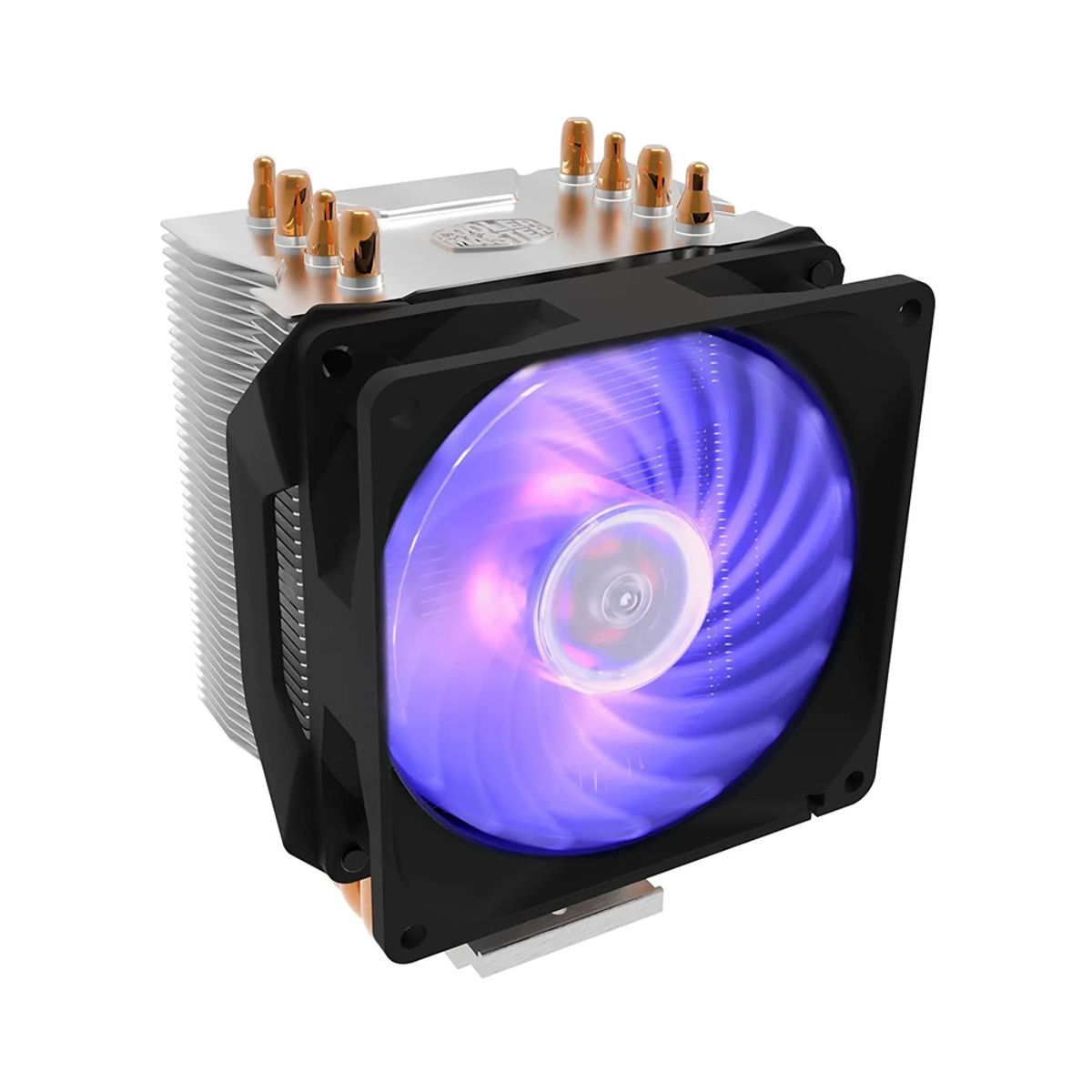 COOLER MASTER - Enfriador De Cpu Cooler Master H410R Rgb, Alto Rendimiento Y Diseño Iluminado Para Pc Gami