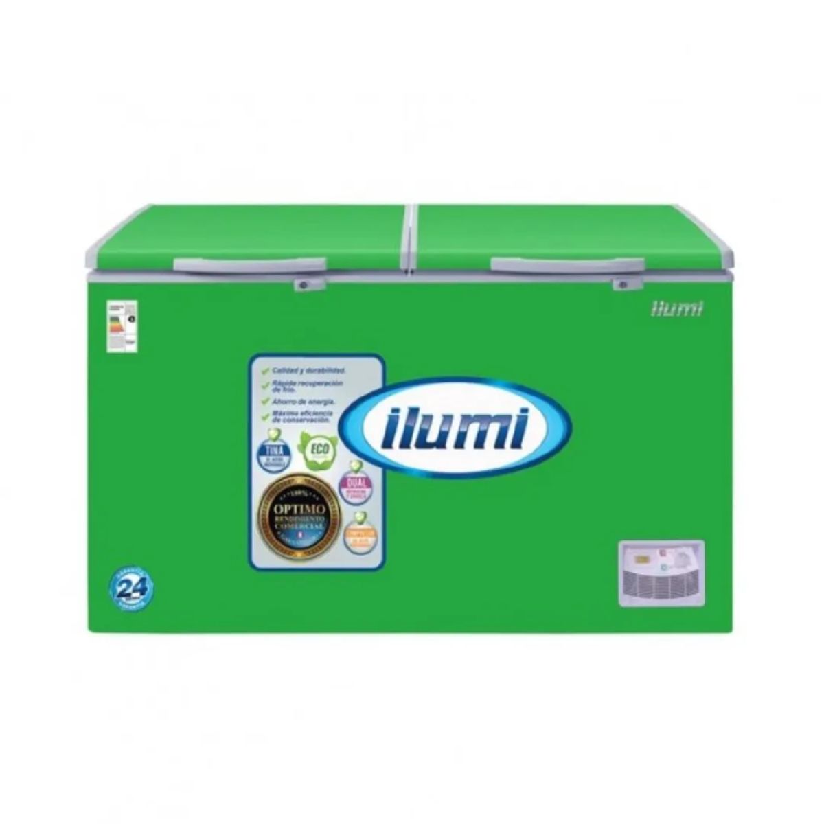 Ilumi - Congelador Horizontal Ilumi TFI-4402GR 440L Verde