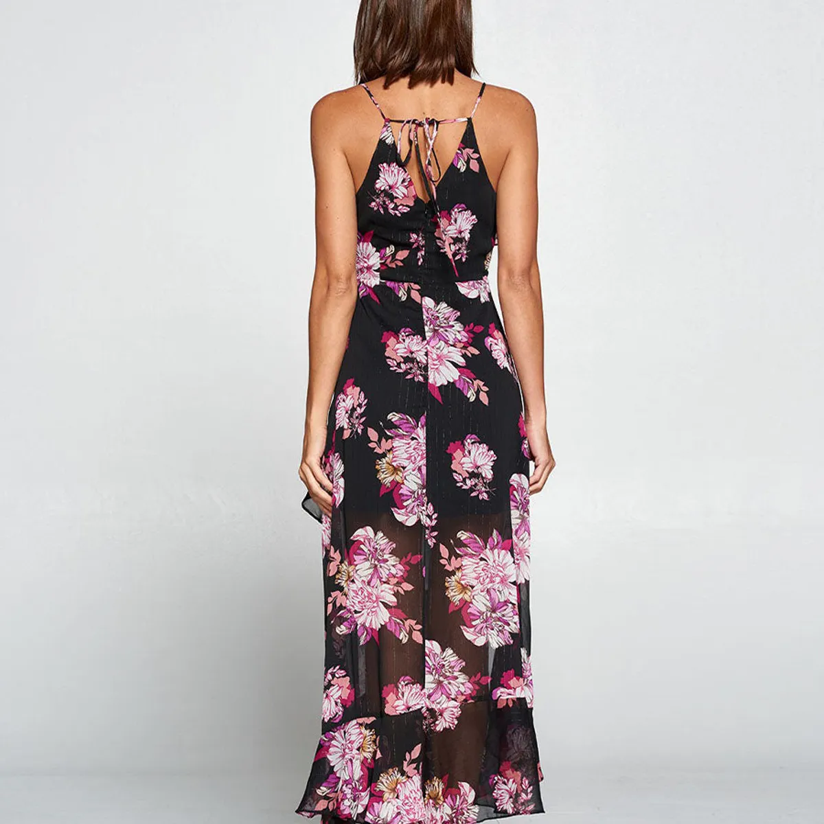 MARTINELA - VESTIDO LARGO MIDI MUJER YAEL