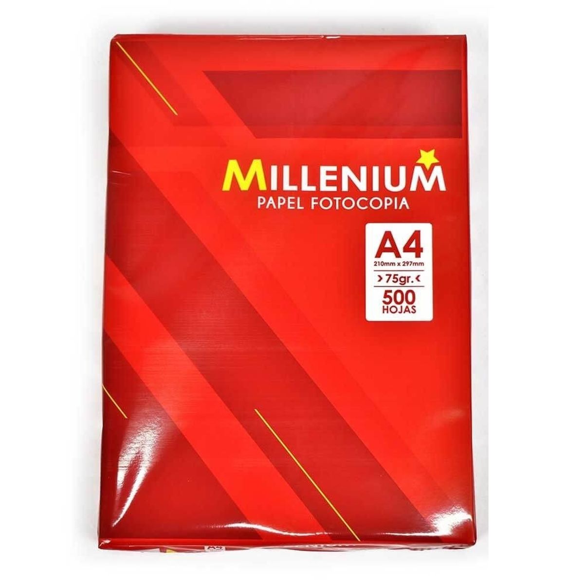 GENERICO - Papel Bond A4 papel de impresion color blanco 500 hojas