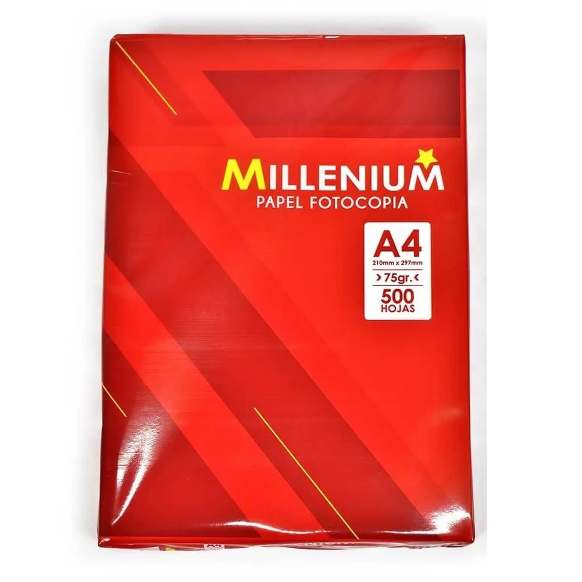 GENERICO - Papel Bond A4 papel de impresion color blanco 500 hojas