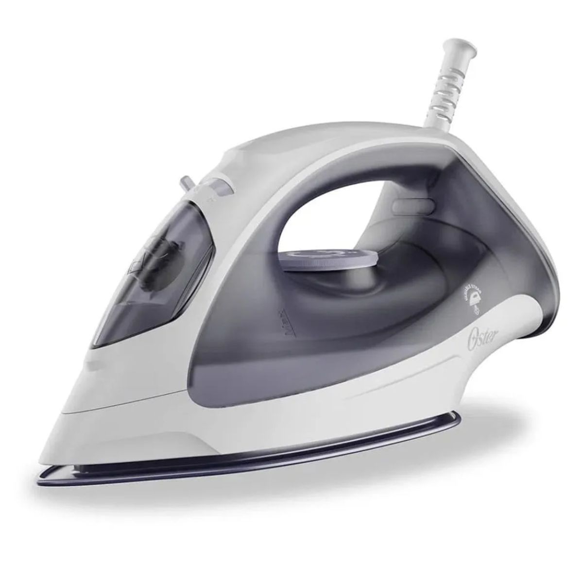 OSTER - PLANCHA DE VAPOR OSTER SUELA CERÁMICA COLOR GRIS MOD GCSTCW-317