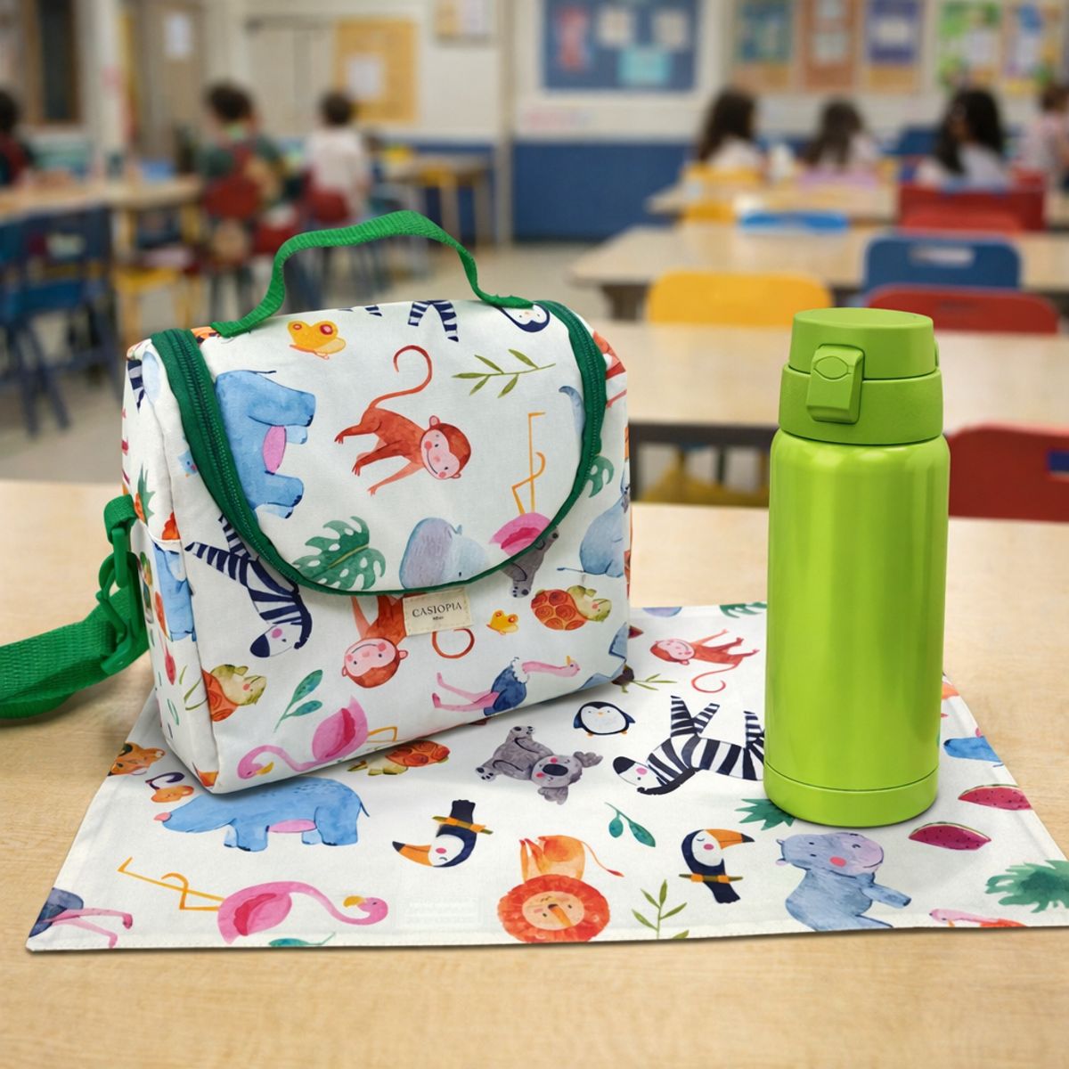 CASIOPIA - Lonchera escolar Safari