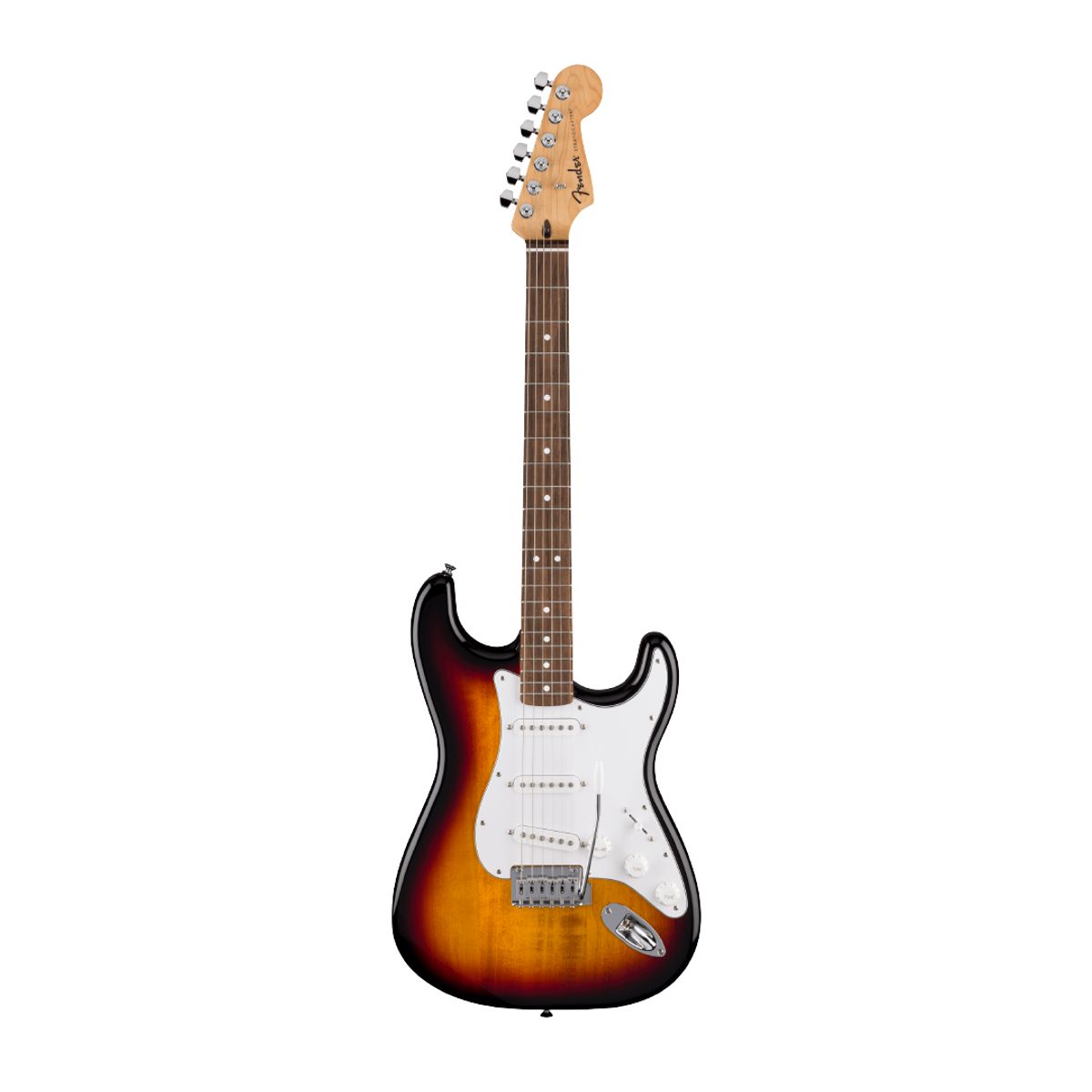 FENDER - Guitarra Eléctrica Fender Standard Stratocaster con diapasón de Laurel - 3 Color Sunburst
