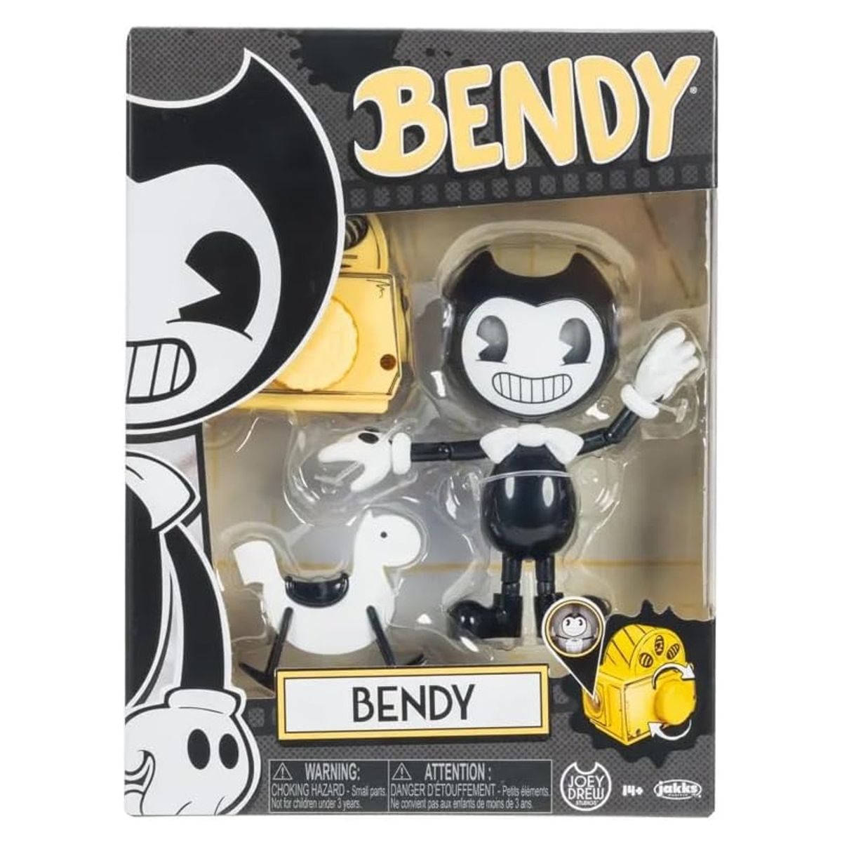 JAKKS PACIFIC - Figura Bendy and the Ink Machine Bendy con Caballito Mesedora