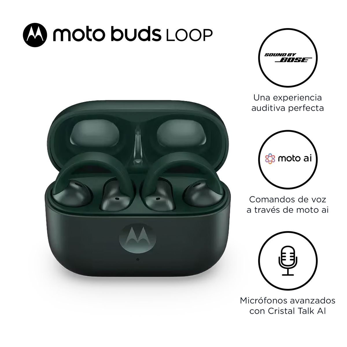 MOTOROLA - MOTO BUDS LOOP VERDE