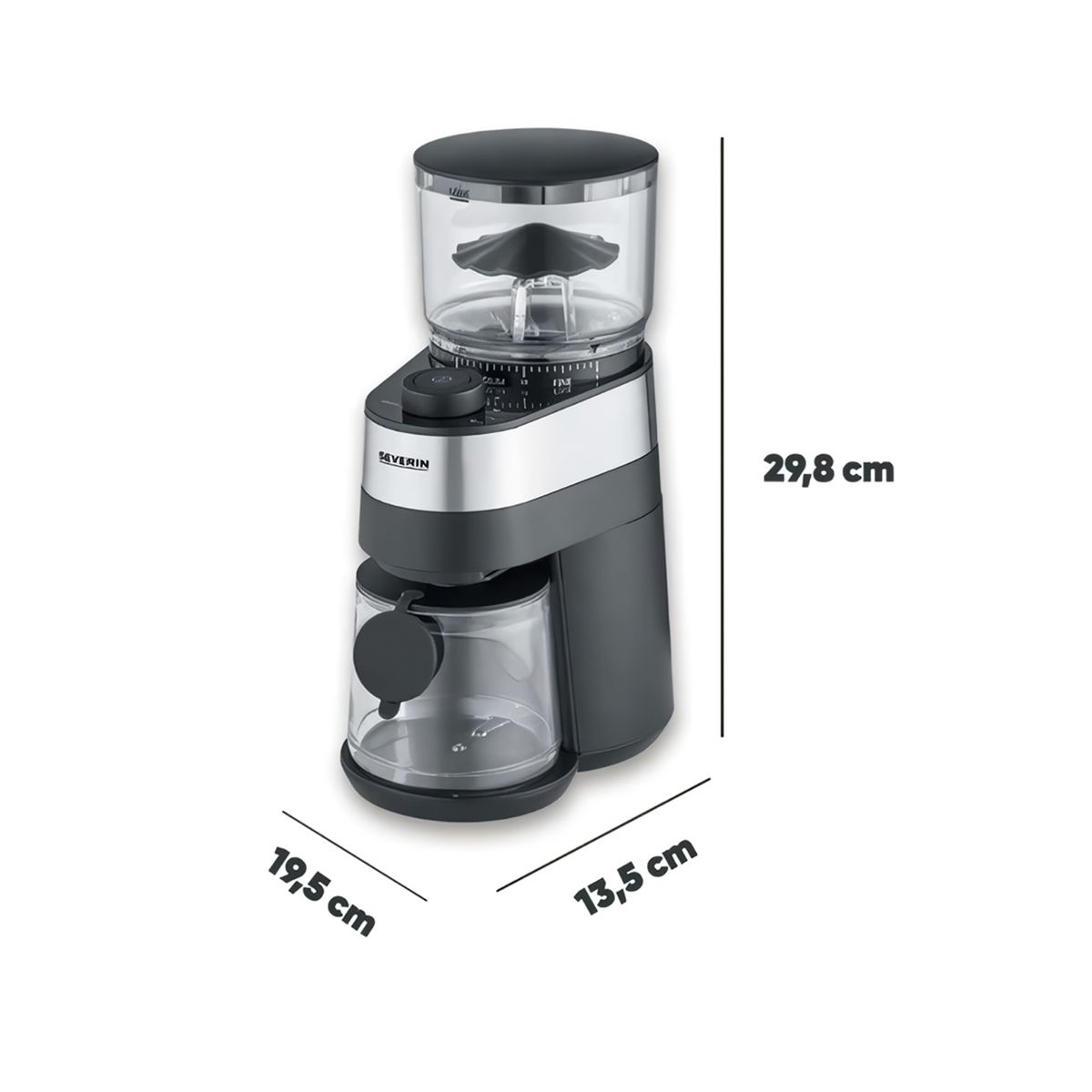 SEVERIN - Molinillo de Café Severin Automático KM 3880