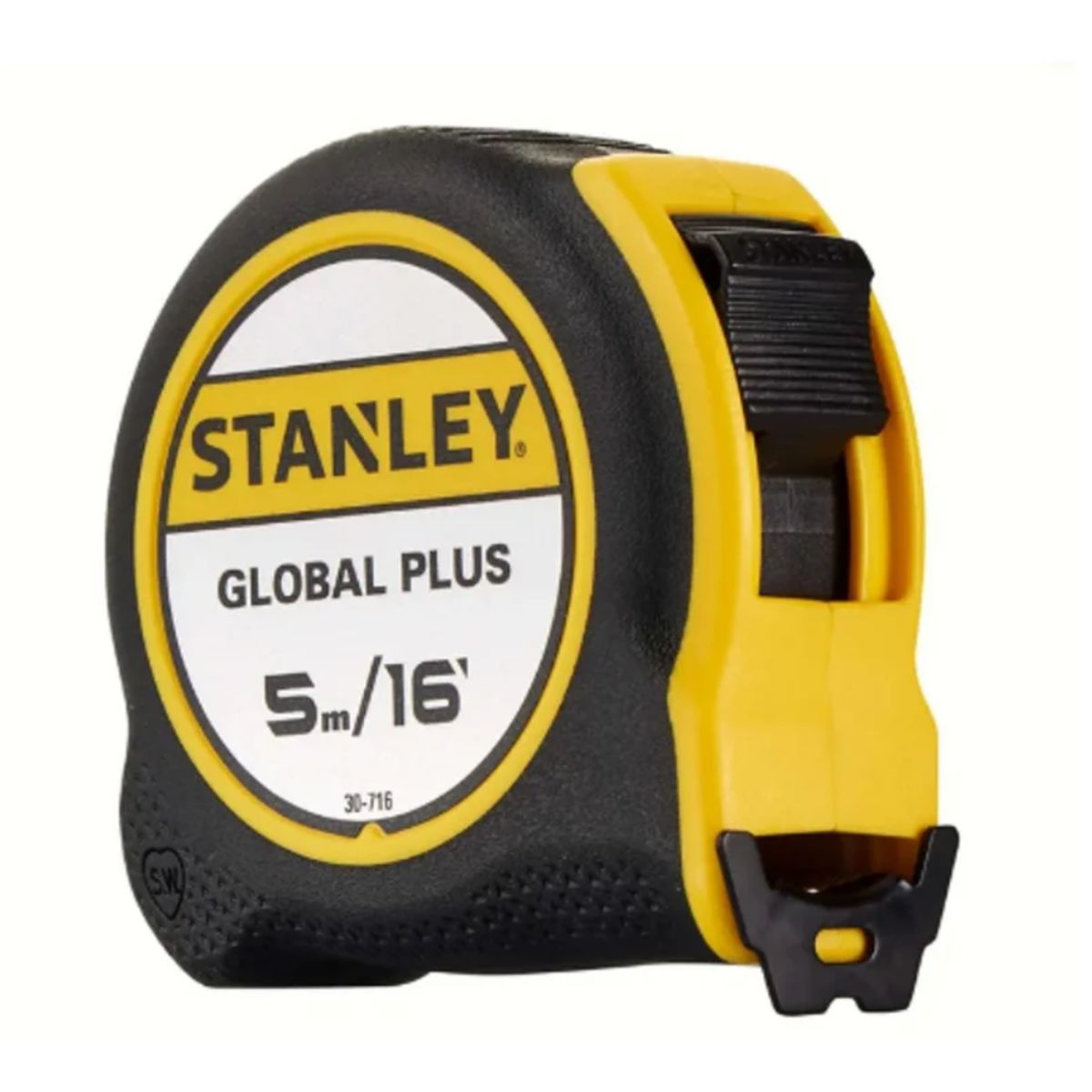 STANLEY - Wincha Global Plus 5mts x 12 Stanley 30-716 - Negro