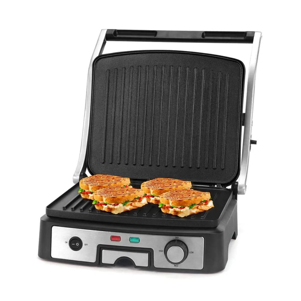 HOLSTEIN HOUSEWARES - Panini Grill Holstein 4P