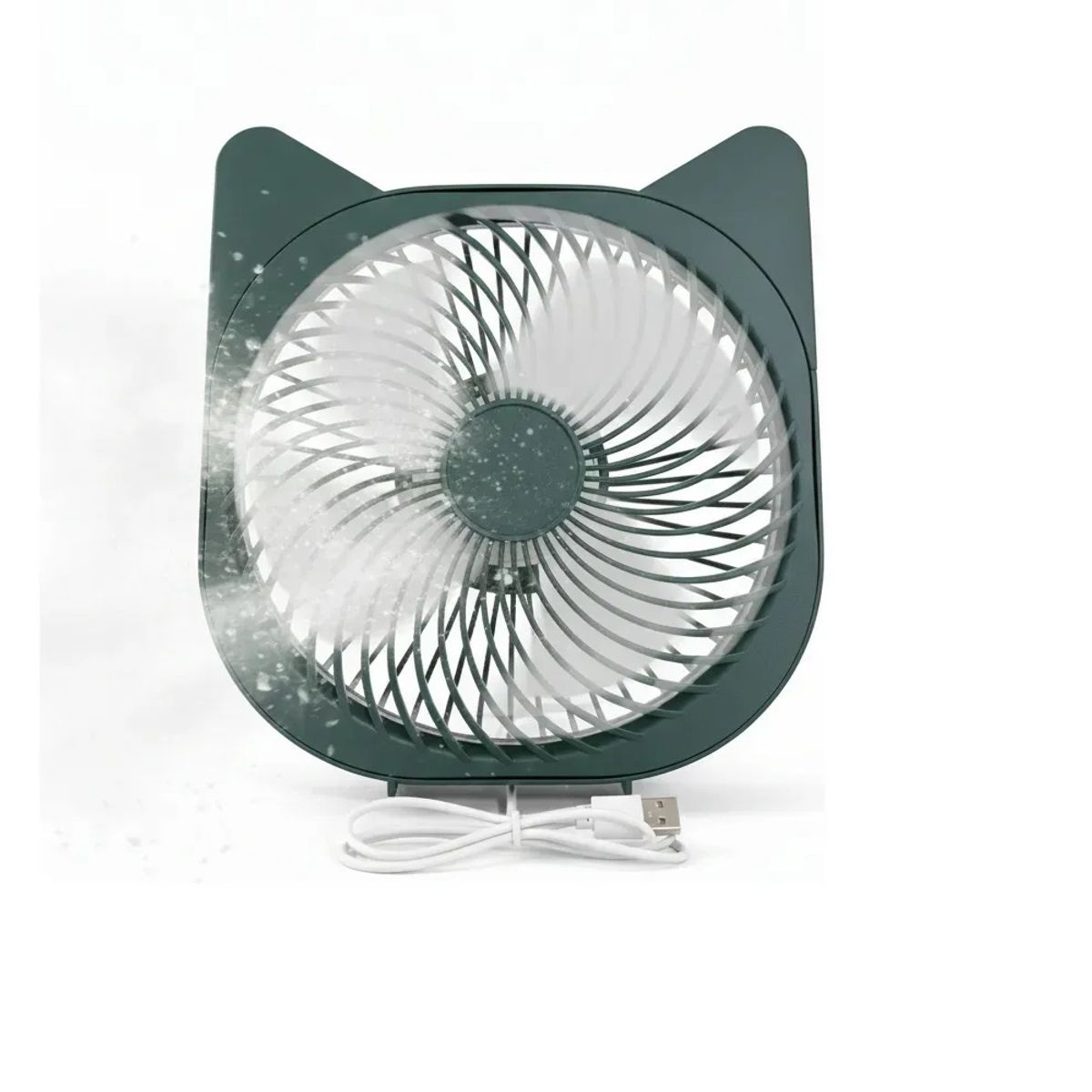GENERICO - Ventilador de mesa Mini ventilador Verde