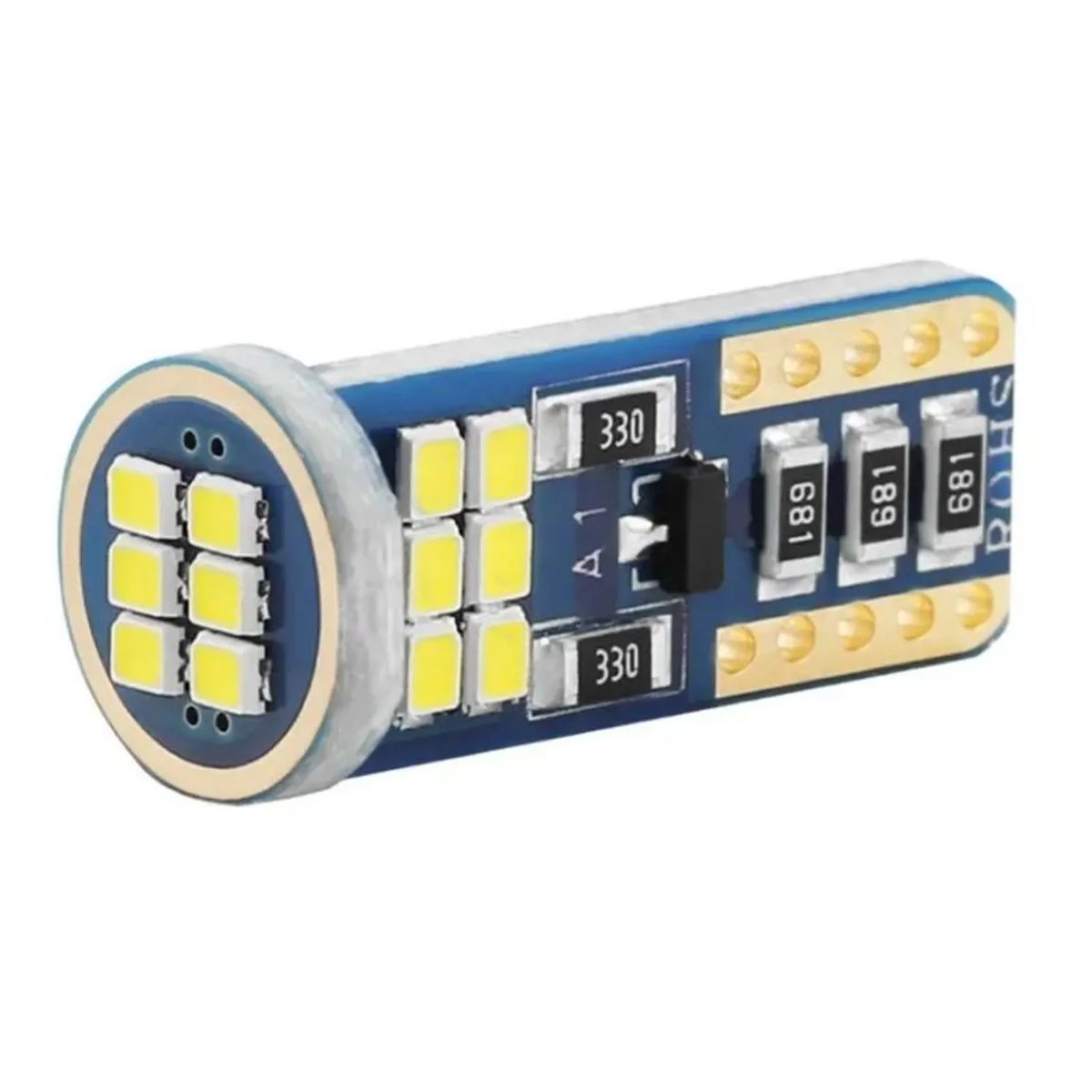 GENERICO - Foco T10 18 Led 3014 Luz Blanco De Alta Potencia 12V 2PCS