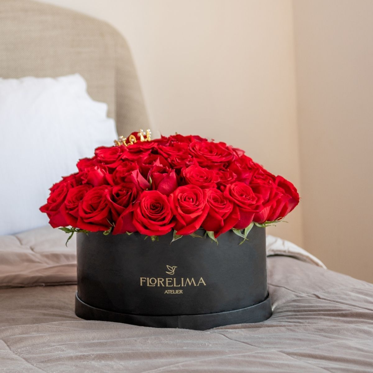 GENERICO - Box Loco por Ti - Arreglo Floral