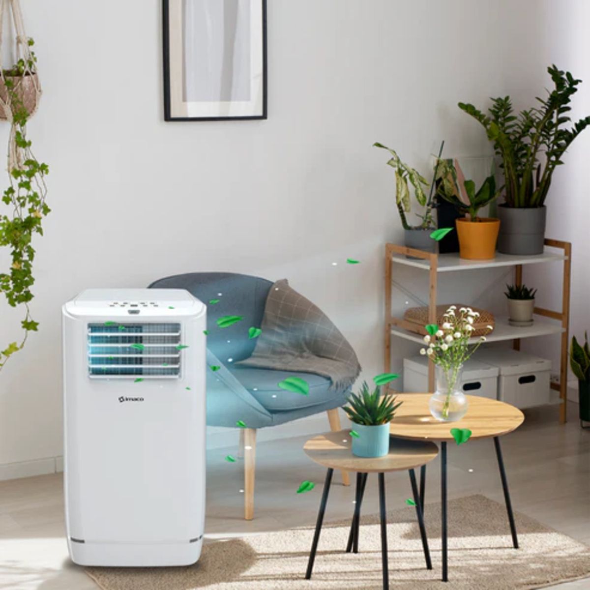 IMACO - Aire Acondicionado Imaco AC1416 Portátil 14000 BTU Blanco