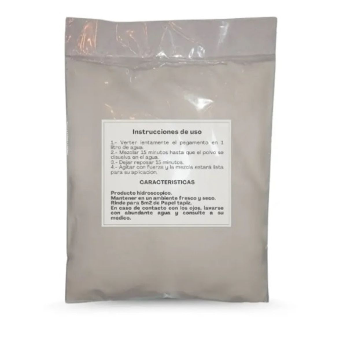 GENERICO - 4 PEGAMENTOS MURALES PARA PAPEL TAPIZ QUE RINDE 5M2