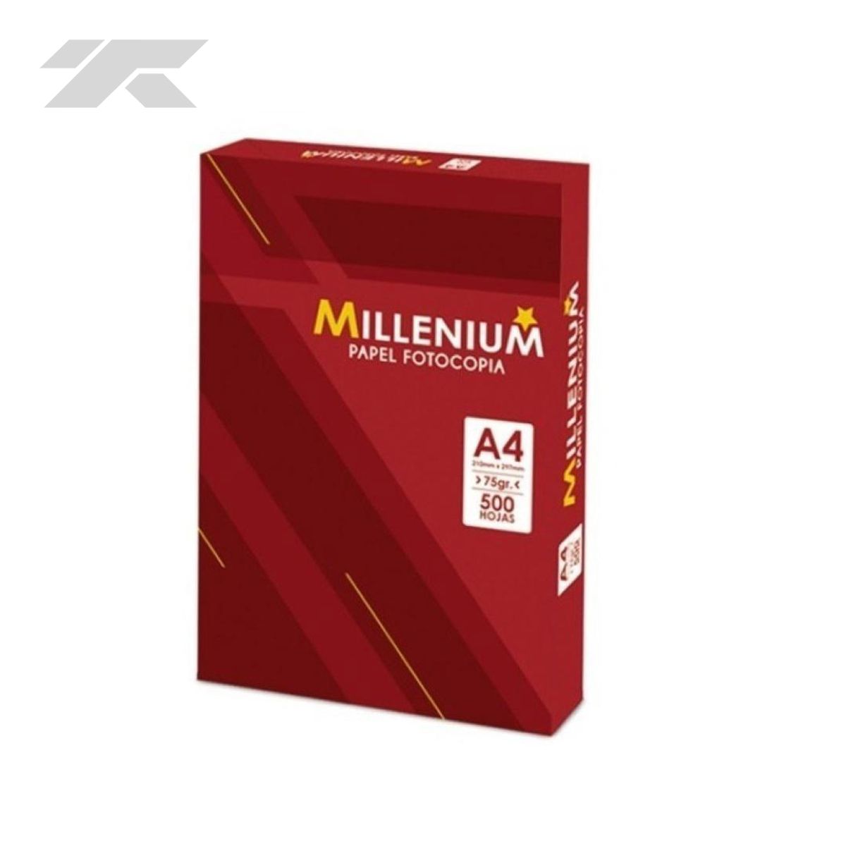 MILLENIUM - Papel Bond Millenium A4 75gr Paquete 500 hojas