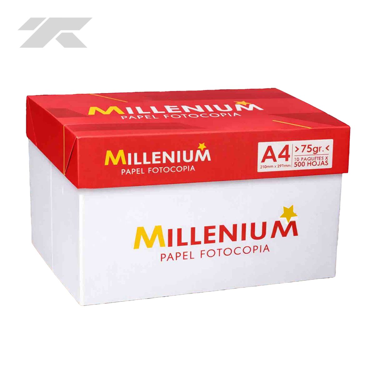 MILLENIUM - Papel Bond Millenium A4 75gr Paquete 500 hojas