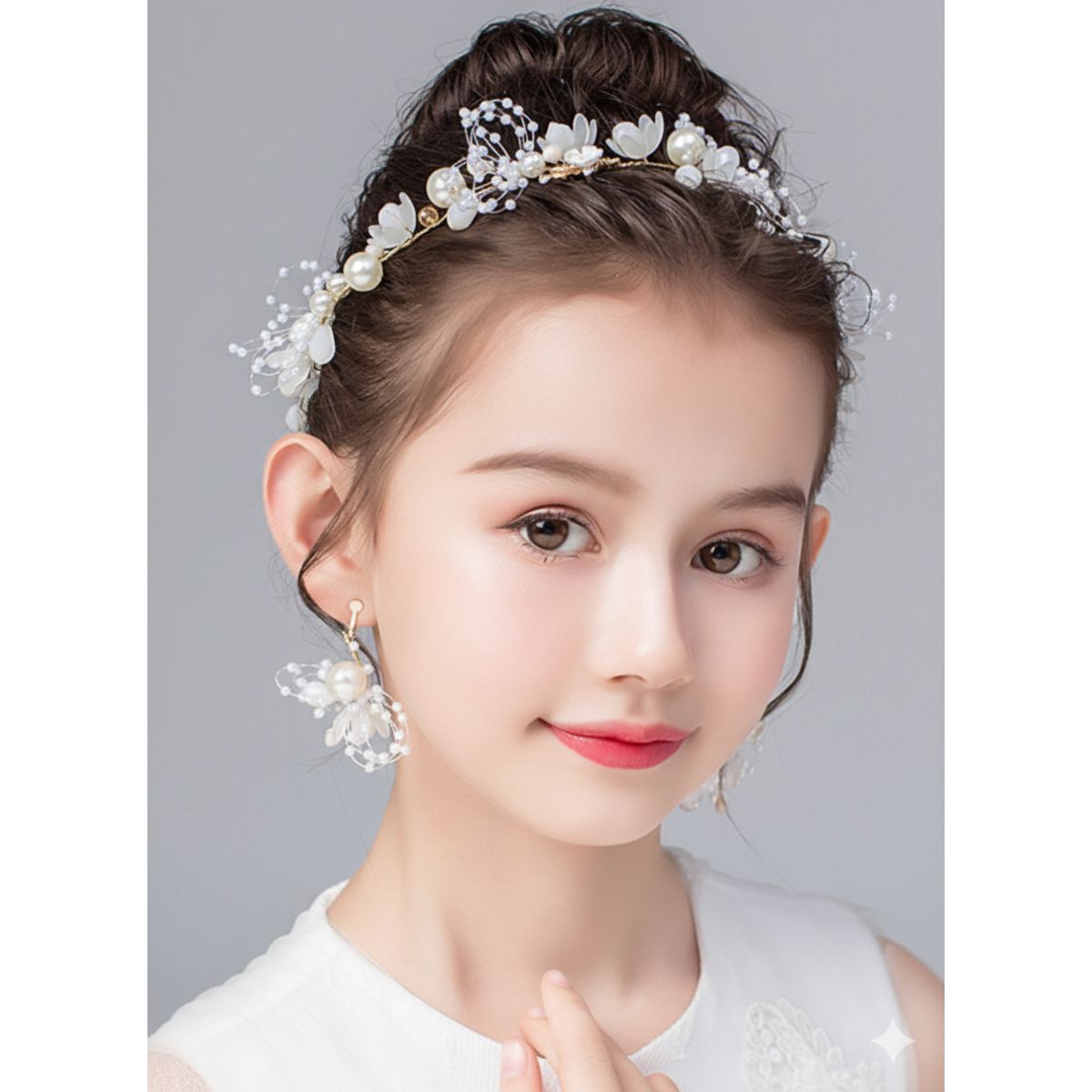 GENERICO - TIARA CORONA PARA DAMA DE HONOR PARA  NIÑA - CELEBRACION DE BODA