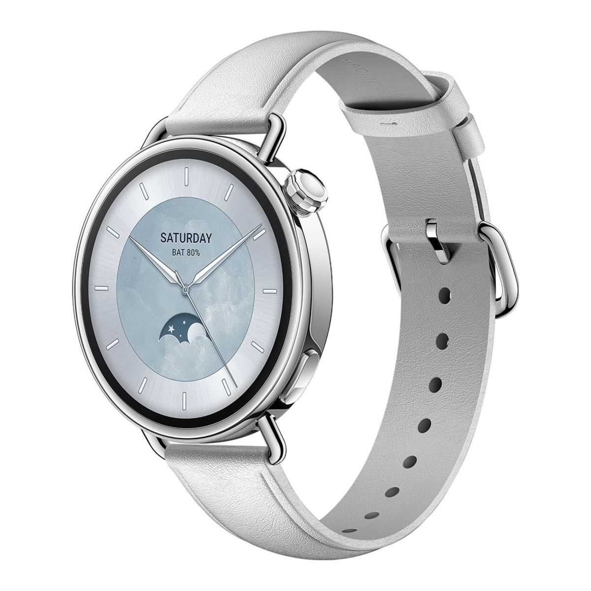 XIAOMI - Reloj inteligente Xiaomi Watch S4 41mm Leather Strap White