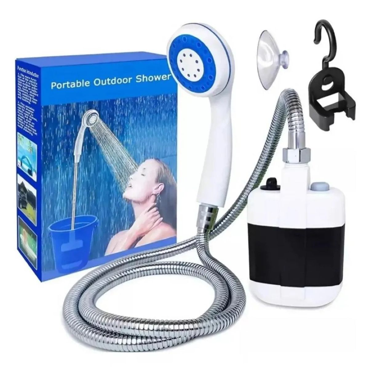 Ducha portatil recargable camping, marca GENERICO - Foto Principal