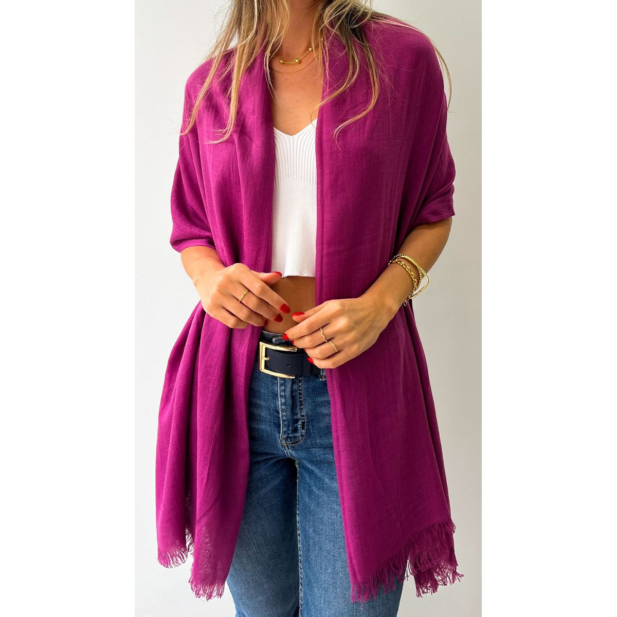 GENERICO - Pashmina Color Entero