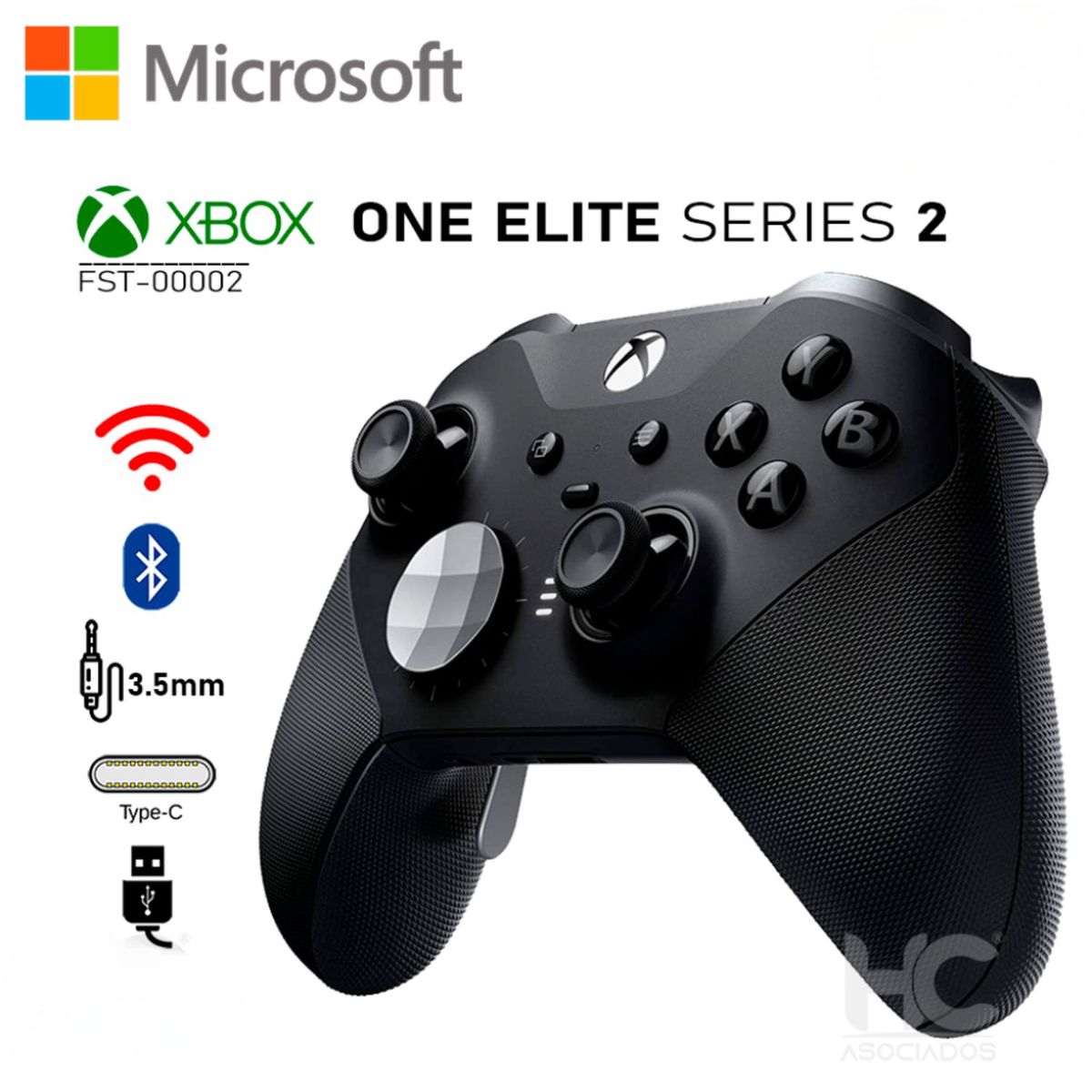 MICROSOFT - Mando inalámbrico Xbox Elite Series 2 Negro