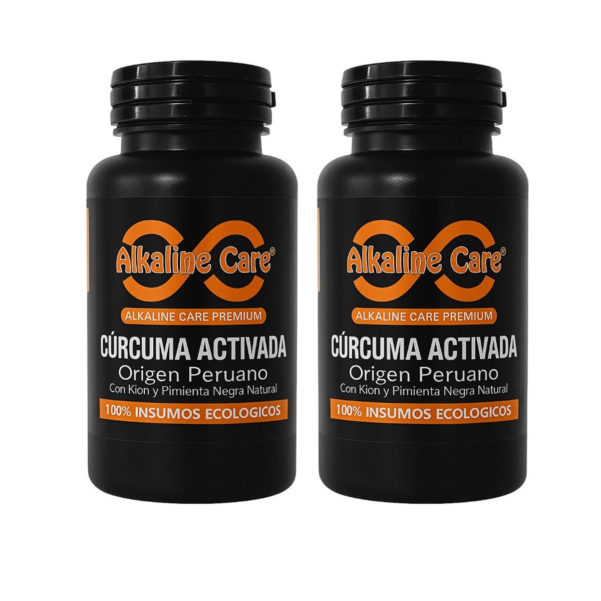 ALKALINE CARE - Cúrcuma Activada 200 Cáps Alkaline Care