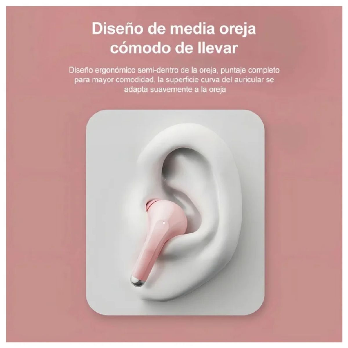 LENOVO - Audífonos Bluetooth Lenovo LP40 Pro Rosados + Parlante Bluetooth Lenovo K3 Pro  Sonido Inalámbrico