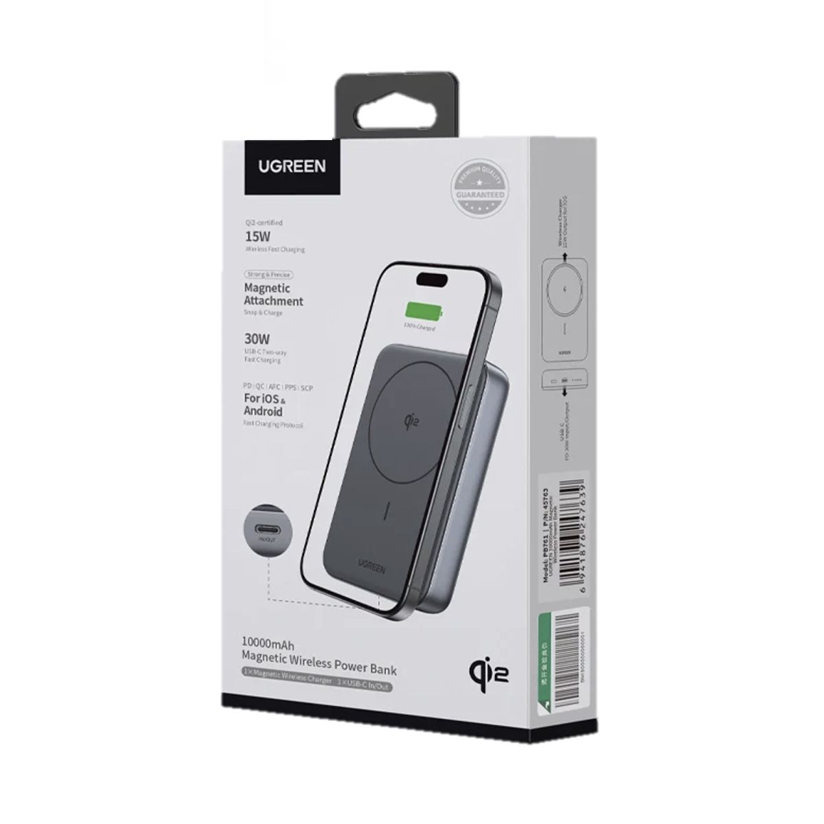 UGREEN - Cargador MagSafe Original Ugreen 30W 10000 mAh