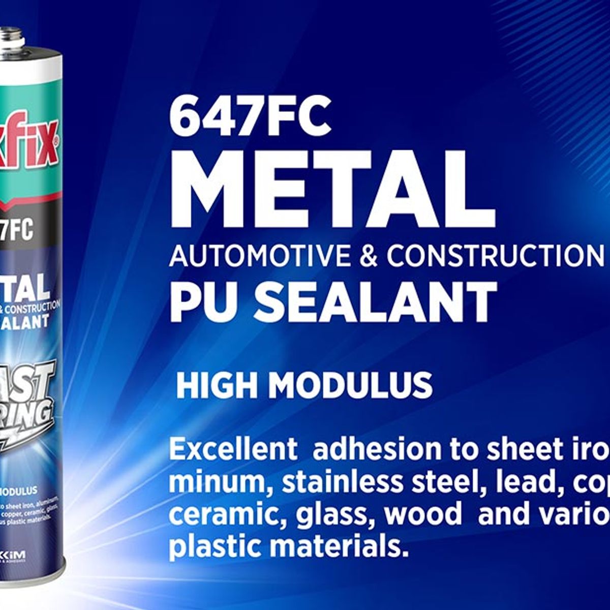 GENERICO - Adhesivo  PU 647 FC Blanco x 310ML AKFIX